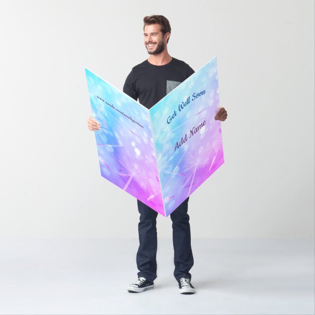 Giant Get Well Soon Card (In Situ)