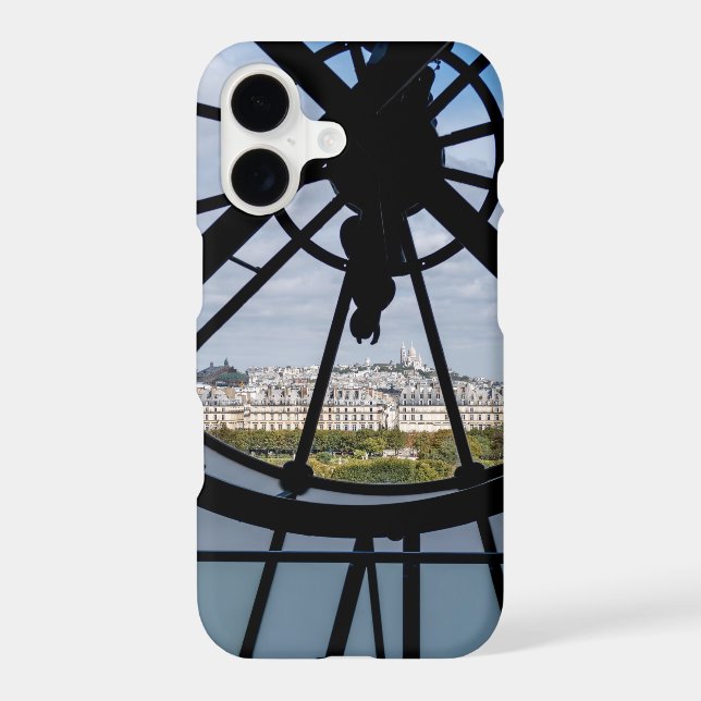 Giant glass clock at the Musée d'Orsay - Paris Case-Mate iPhone Case (Back)