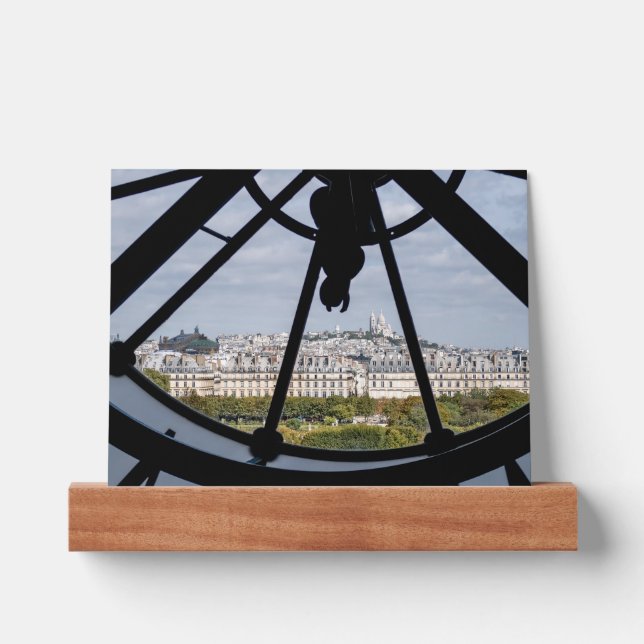 Giant glass clock at the Musée d'Orsay - Paris Picture Ledge (Front)