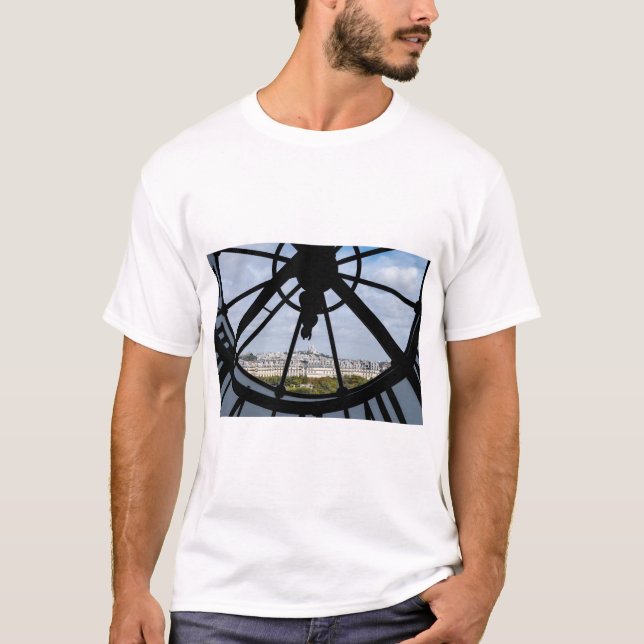 Giant glass clock at the Musée d'Orsay - Paris T-Shirt (Front)
