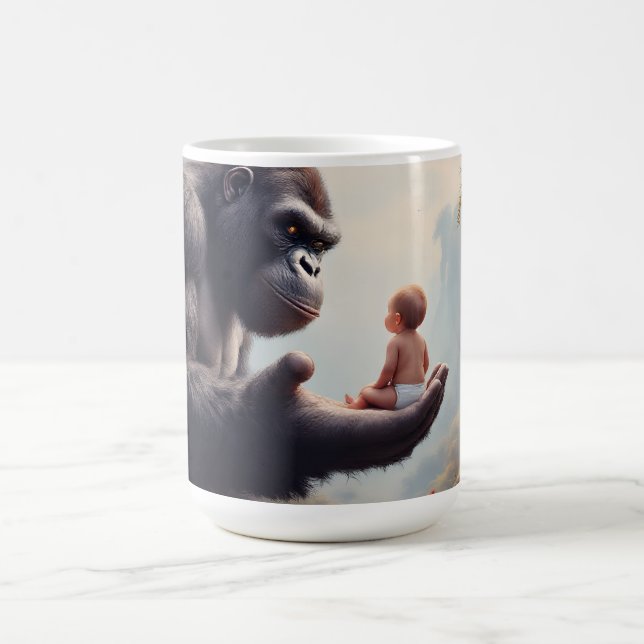 Giant Gorilla Love Coffee Mug (Center)