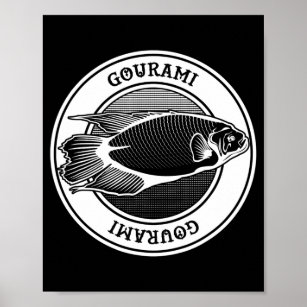 Giant Gourami Monster Fish Keepers  Poster