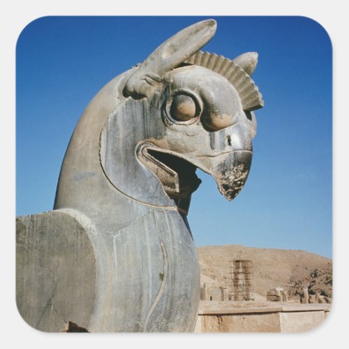Giant griffin Persian c516_465 BC Square Sticker