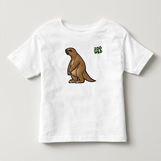 Giant Ground Sloth Toddler T-shirt (Front)