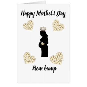 Giant happy Mother’s Day from bump card