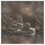 Giant Hippo Finds Love,   Fabric