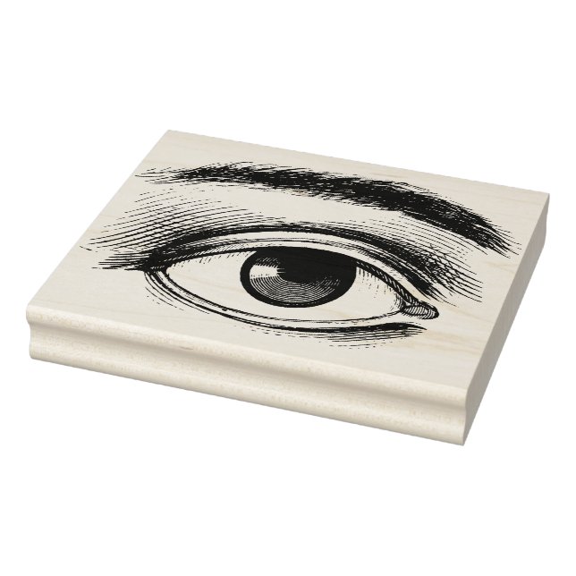 Giant Human Eye Rubber Stamp (Stamp)