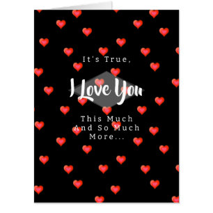 Giant I Love You Photo Card HAMbyWG