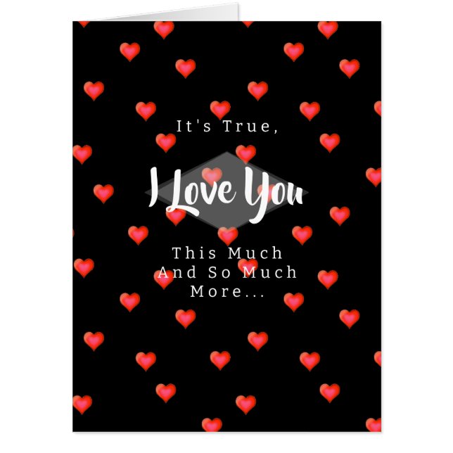 Giant I Love You Photo Card HAMbyWG (Front)