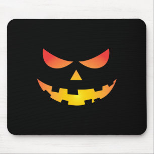 Giant Jack O' Lantern Face Halloween Pumpkin Fun  Mouse Pad