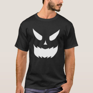 Giant Jack O Lantern Face Scary Halloween Pumpki T-Shirt