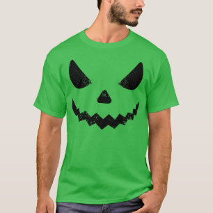 Giant Jack O Lantern Face Scary Halloween Pumpkin T-Shirt