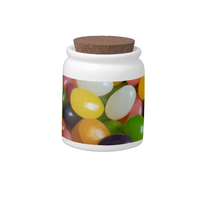 Giant jelly beans rainbow candies lolly candy jar (Left)