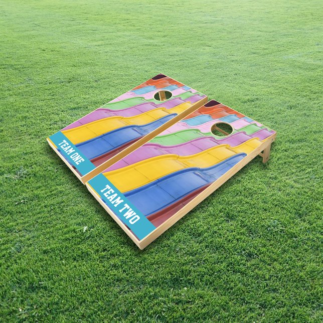 Giant Kids Carnival Fun Slide Cornhole Set (Creator Uploaded)