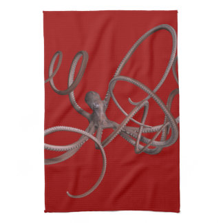 Giant Kraken Kitchen Towel
