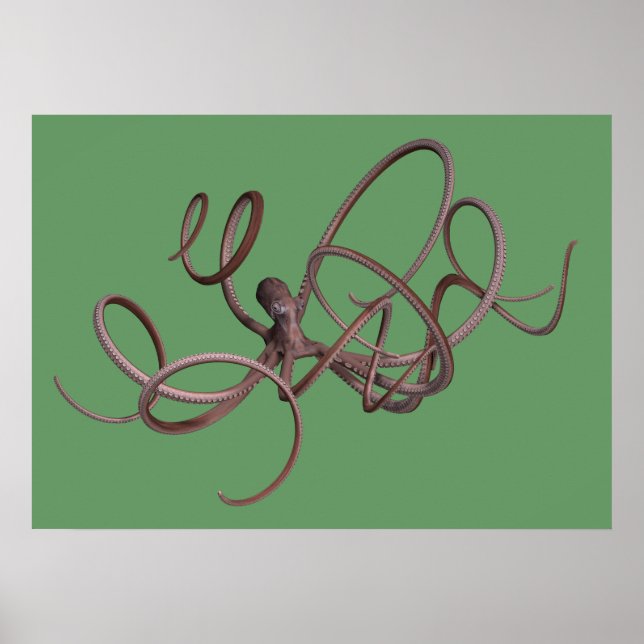 Giant Kraken Poster (Front)