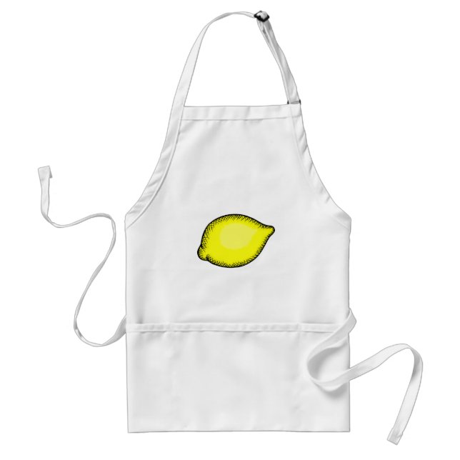 Giant Lemon Adult Apron (Front)