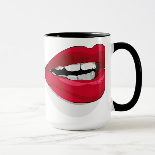 Giant lips Mug