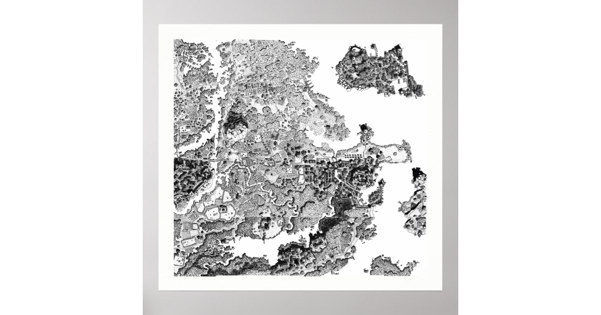 Giant Map Poster | Zazzle