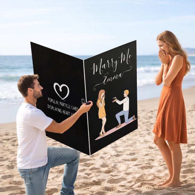 giant marriage proposal fairy tale card (Creator Uploaded)