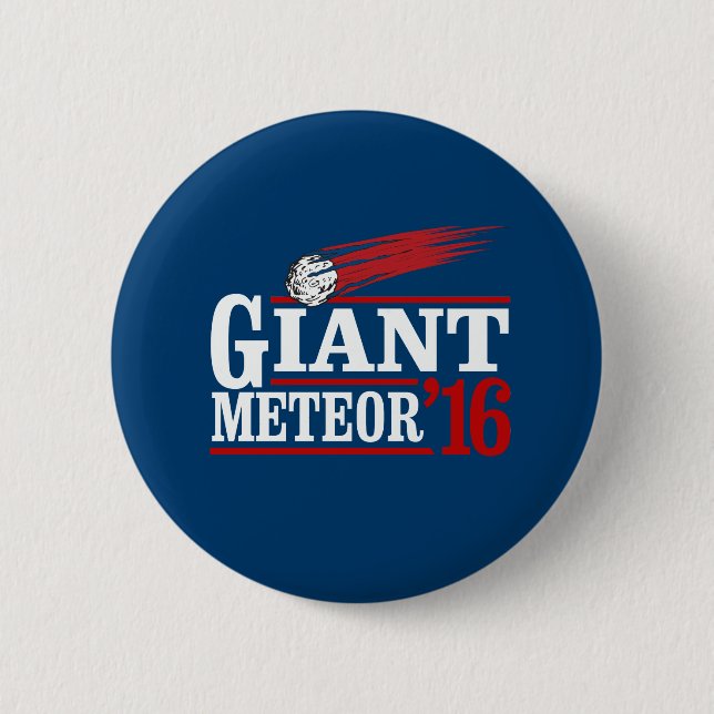 Giant Meteor 2016 Button (Front)