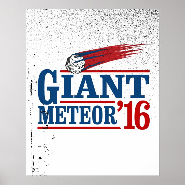 Giant Meteor 2016 Poster (Front)