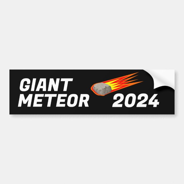 GIANT METEOR 2024 BUMPER STICKERS (Front)