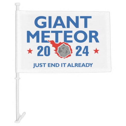 Giant Meteor 2024 Car Flag