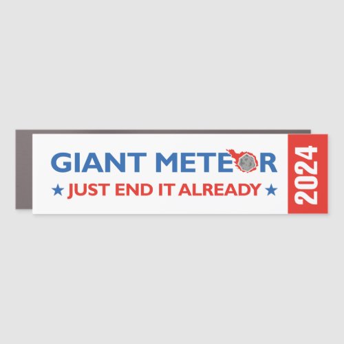 Giant Meteor 2024 Car Magnet