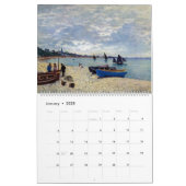 Giant Monets Beaches 2017 Art Calendar (Jan 2025)
