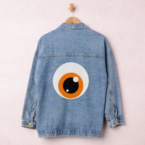 Giant Monster Eye Denim Jacket