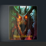 Giant Monster Halloween Backdrop<br><div class="desc">Beautiful Giant Monster Halloween Backdrop</div>