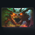 Giant Monster Halloween Banner<br><div class="desc">Beautiful Giant Monster Halloween Banner</div>
