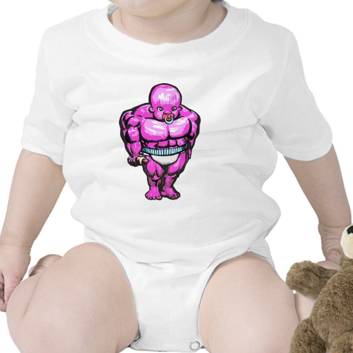 Giant Muscle Baby Tshirts