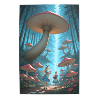 Giant Mushroom Forest Art Prin