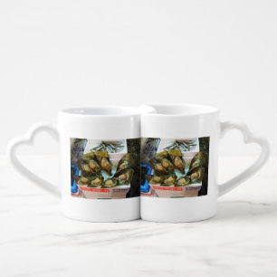 Giant Mussels Tsukiji Fish Market, Tokyo, Japan Coffee Mug Set