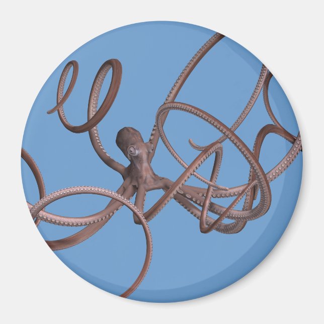 Giant Octopus Magnet (Front)