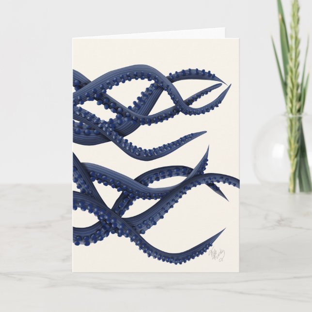 Giant Octopus Tentacles Card (Front)