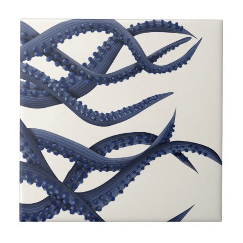 Giant Octopus Tentacles Ceramic Tile