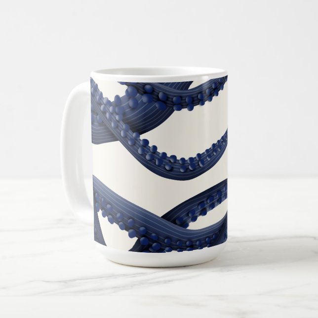 Giant Octopus Tentacles Coffee Mug (Front Left)