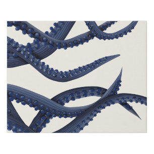 Giant Octopus Tentacles Faux Canvas Print