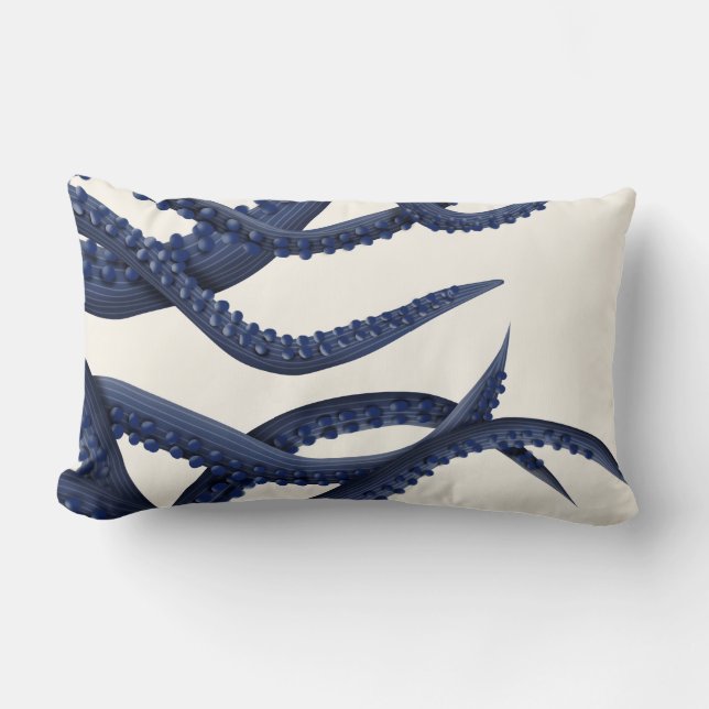 Giant Octopus Tentacles Lumbar Pillow (Front)