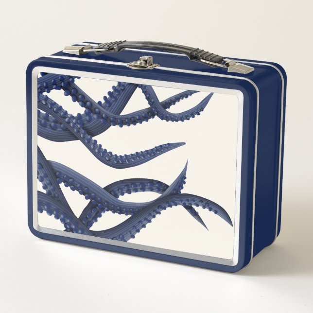 Giant Octopus Tentacles Metal Lunch Box (Front)