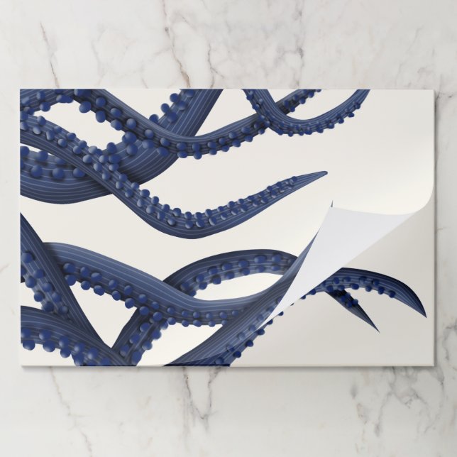 Giant Octopus Tentacles Paper Pad (Folded)