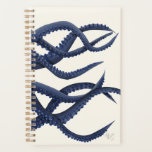 Giant Octopus Tentacles Planner<br><div class="desc">Giant Octopus Blue Triptych by Fab Funky. Features an up-close look at the tentacles of an octopus.|191129D</div>