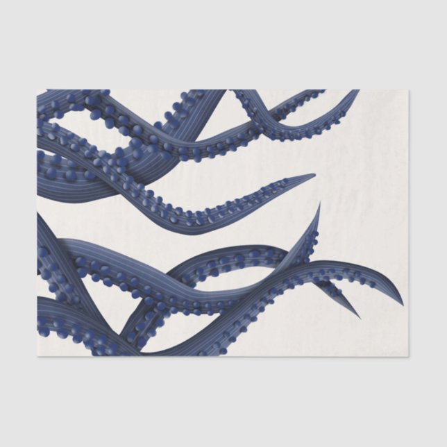 Giant Octopus Tentacles Tissue Paper (Front)