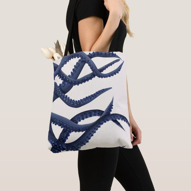 Giant Octopus Tentacles Tote Bag (Close Up)