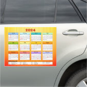 Giant Ombre 2024 Calendar Magnet (In Situ)