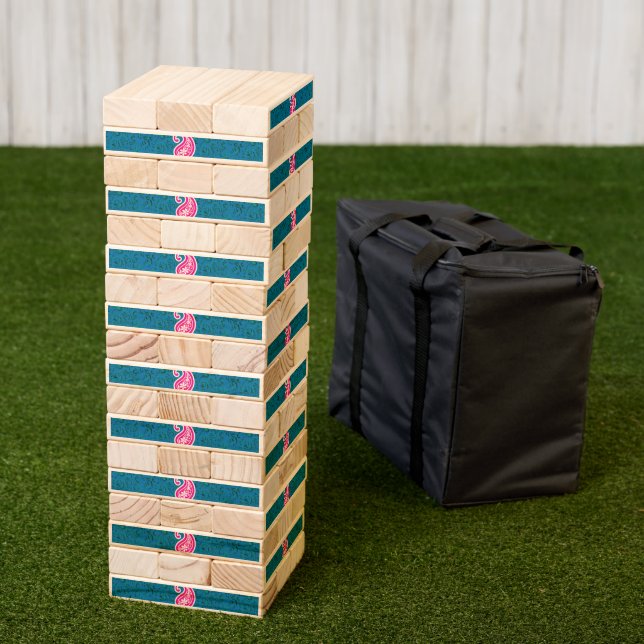 Giant Outdoor Topple Tower | Backyard Party Game (Lawn)