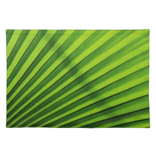 Giant Palm Leaf Pattern Cloth Placemat